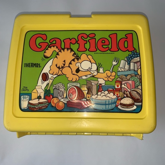 garfield lunch box 1978